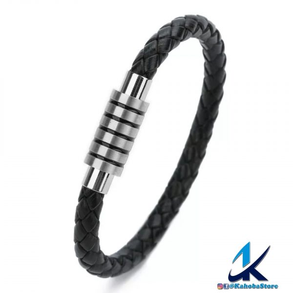 Pulsera negra inox