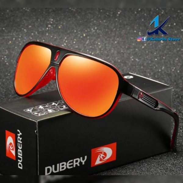 Gafas sol Dubery aviación polarizada naranja