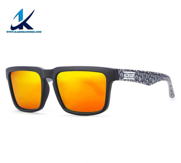 Gafas sol Kdeam clásico naranja camuflada