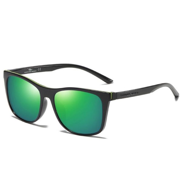 Gafas sol Paranoid semi cuadrada verde 