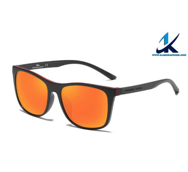 Gafas sol Paranoid semi cuadrada naranja