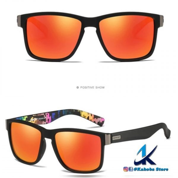 Gafas sol Dubery cuadradas  naranja