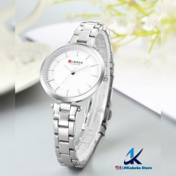 Reloj CURREN de mujer de acero inox plateado