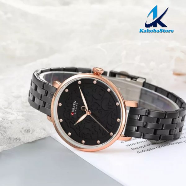 Reloj CURREN de mujer de acero inox negro