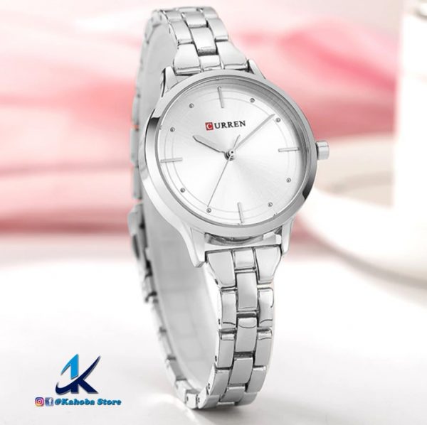 Reloj CURREN de mujer de acero inox clásico plateado