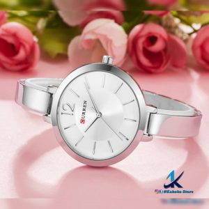 Reloj CURREN de mujer de acero inox plateado