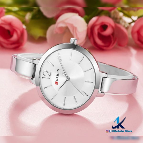 Reloj CURREN de mujer de acero inox plateado