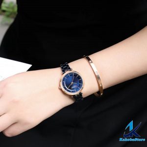 Reloj CURREN de mujer de acero inox dorado azul