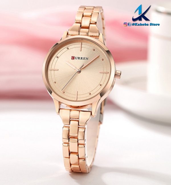 Reloj CURREN de mujer de acero inox dorado