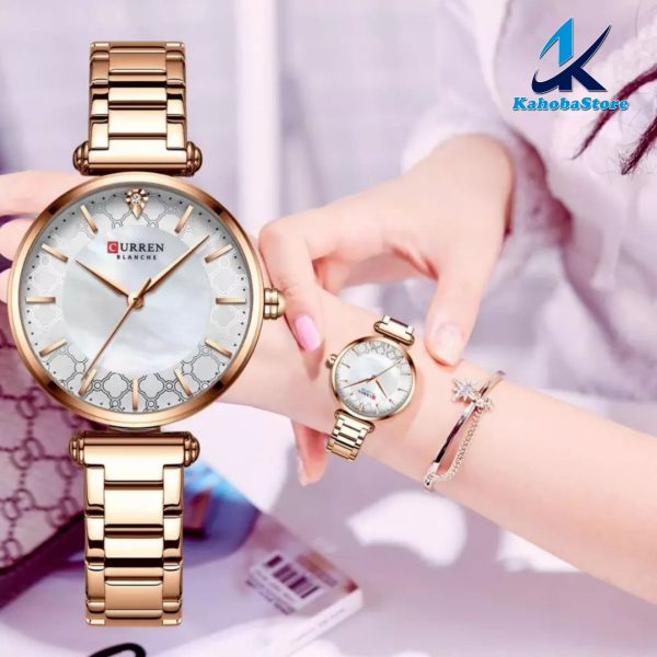 Reloj CURREN de mujer de acero inox de dorado