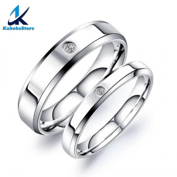 anillos inox punto de cristal