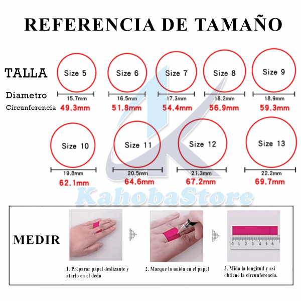 referencia de tallas