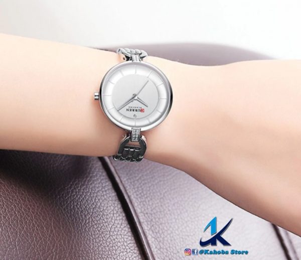 Reloj CURREN de mujer de acero inox plateado