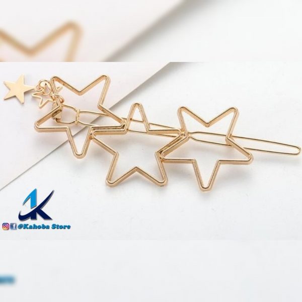 Broches de estrellas plata y dorado