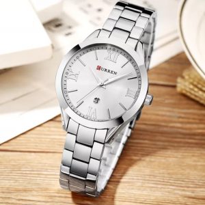 Reloj CURREN de acero inox plata