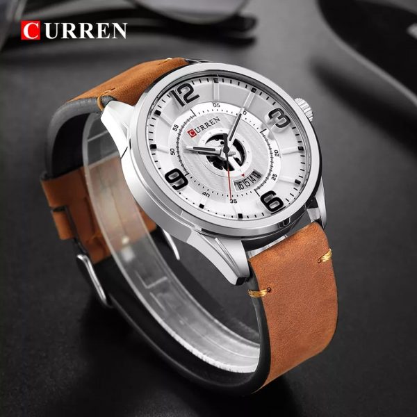 Reloj CURREN color café 