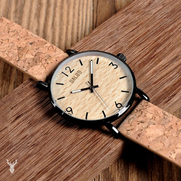 Reloj de madera superfino Renzo