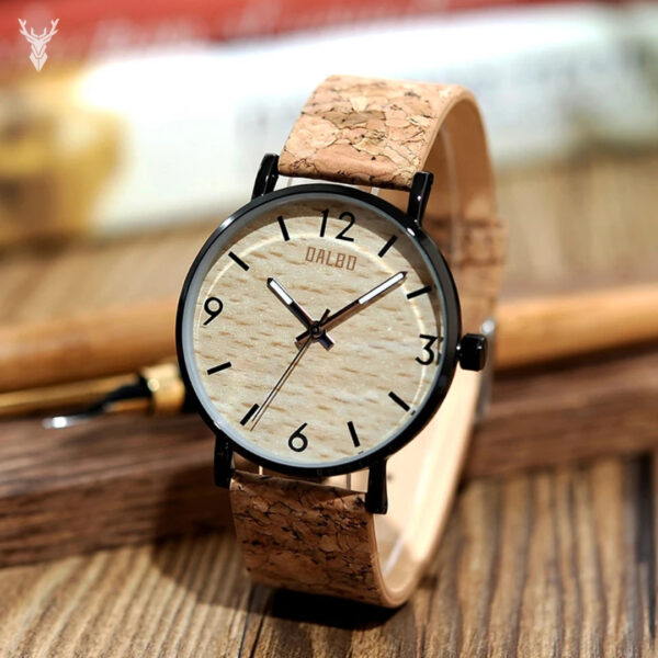 Reloj de madera superfino Renzo