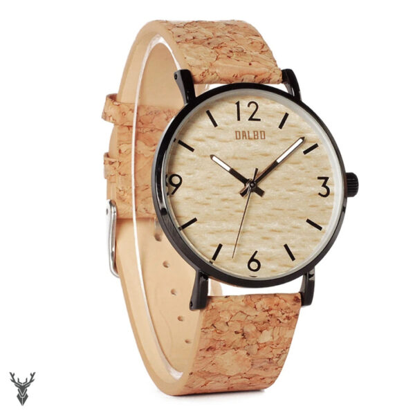 Reloj de madera superfino Renzo