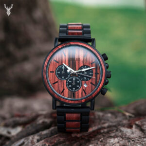 Reloj de madera de Bambú Orléans