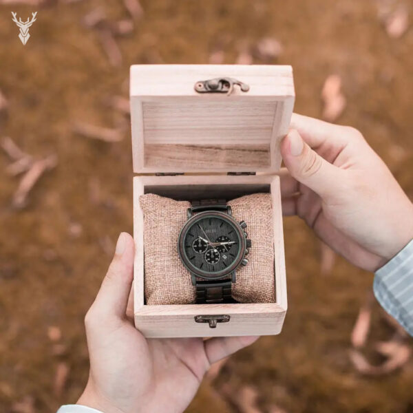 Reloj de madera de Bambú Darius