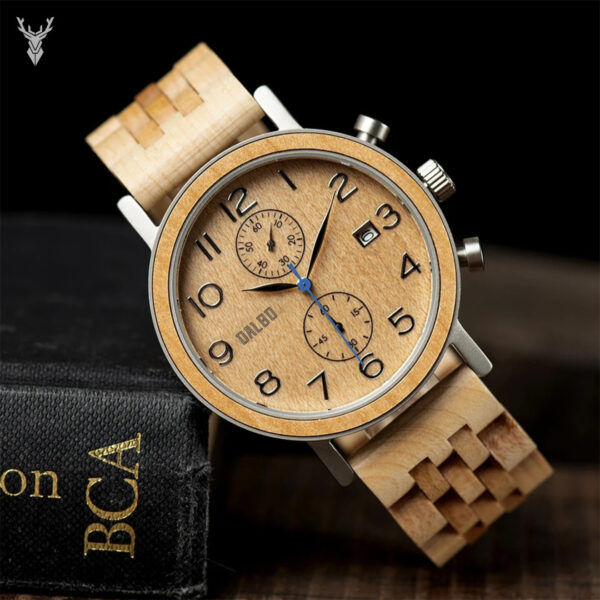 Reloj de madera de Bambú Urbam