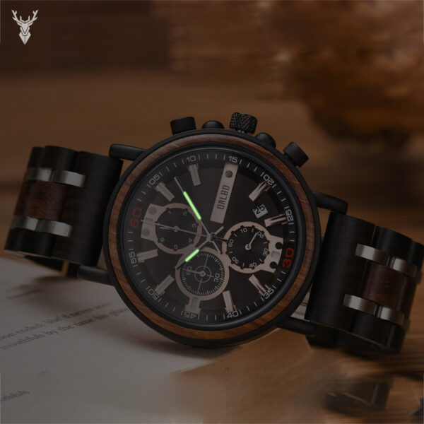 Reloj de madera de Bambú Tomil 