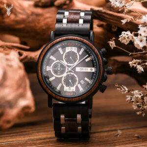 Reloj de madera de Bambú Tomil 