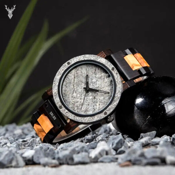 Reloj de madera de Bambú Gothen